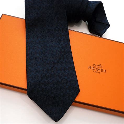 what is the classic hermes tie|Hermes black tie.